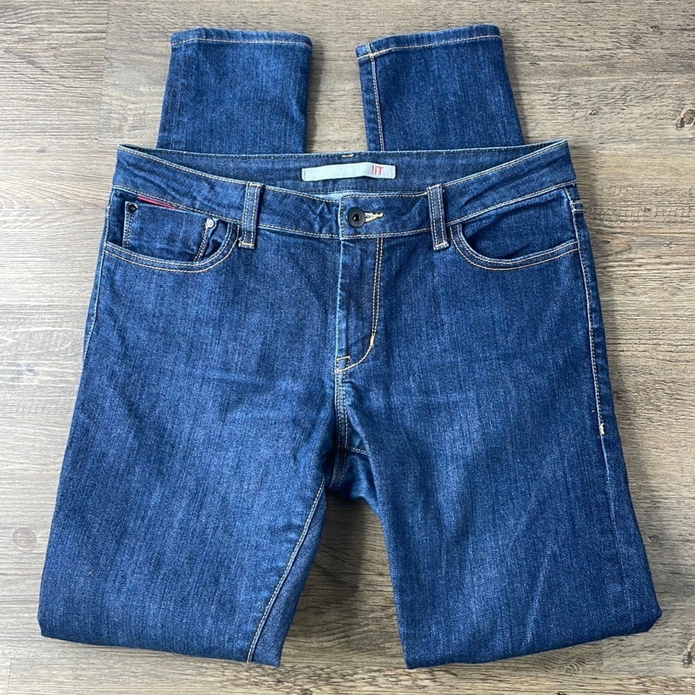 ¡IT Women’s Mid Rise Ultra Skinny Blue Jeans, size 29